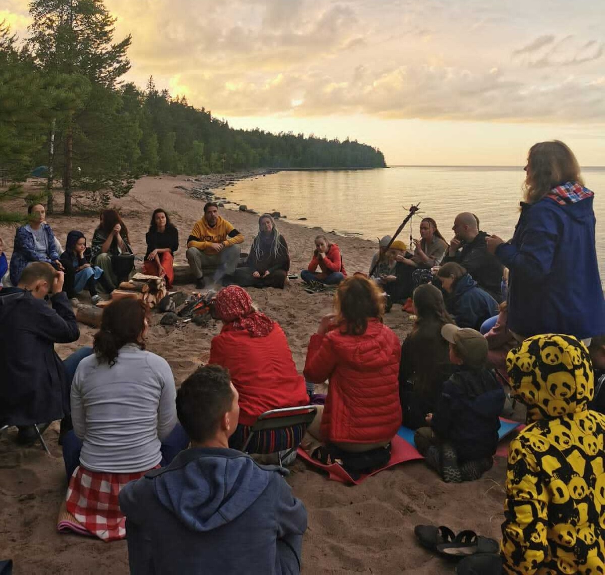 Поем на Ладоге
