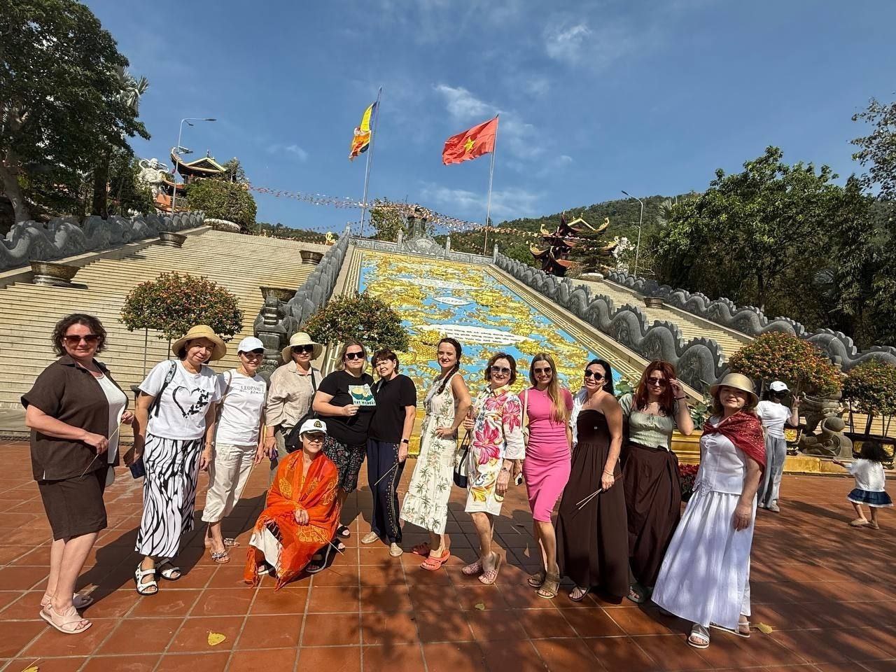 На экскурсии во Вьетнаме