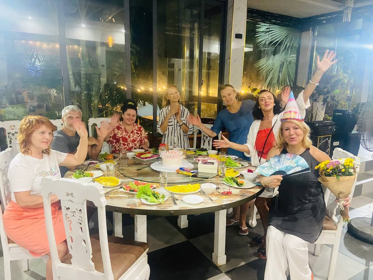 Застолье на отдыхе