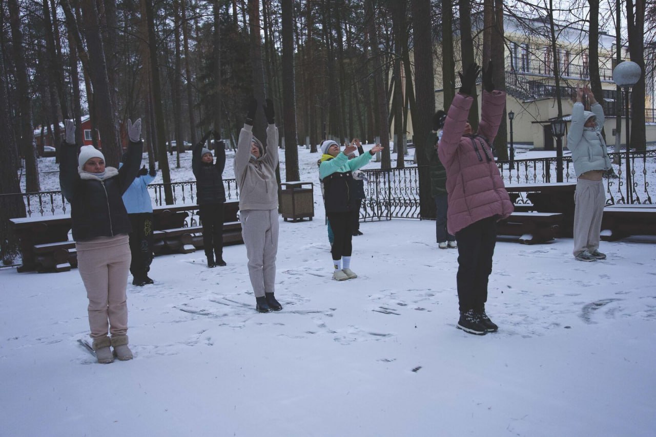 Йога на природе