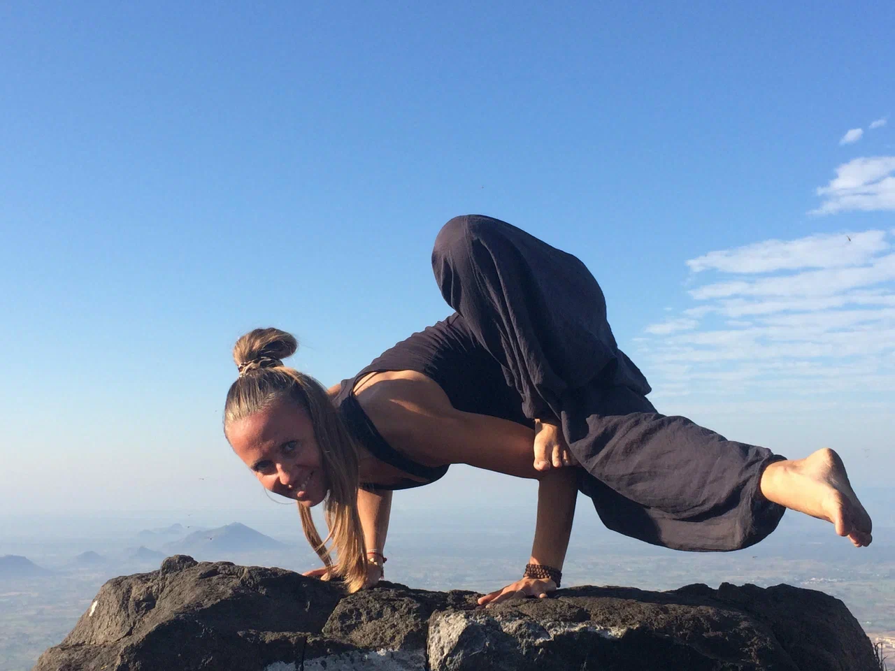 Инна показывает баланс