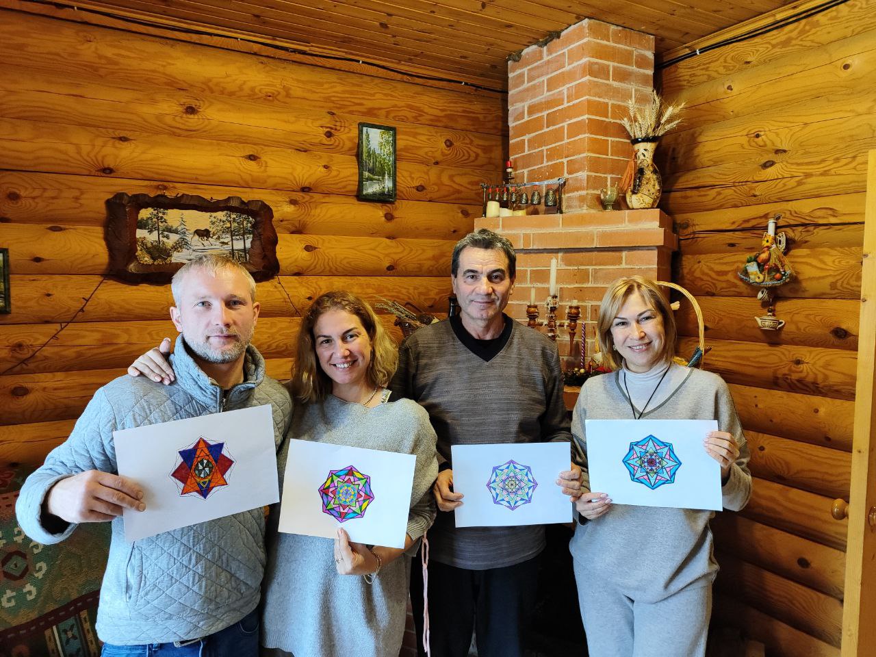 Показываем мандалы