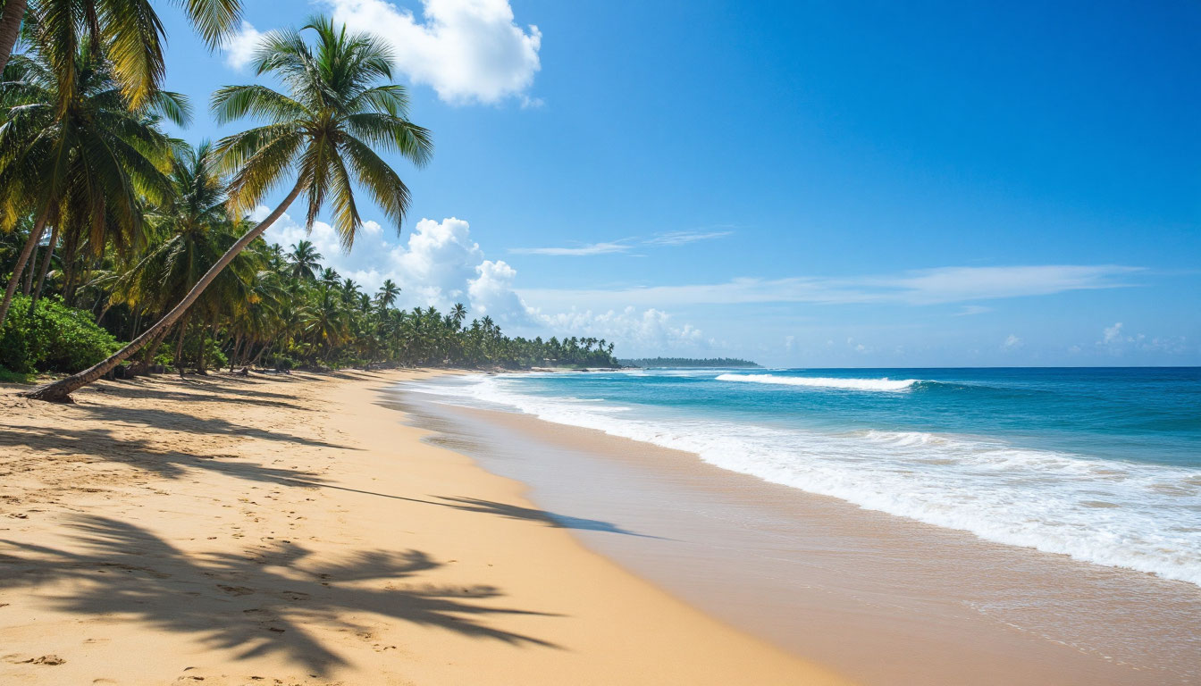 Пляж и океан