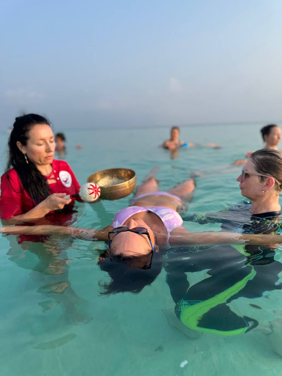 Звук чаш на воде