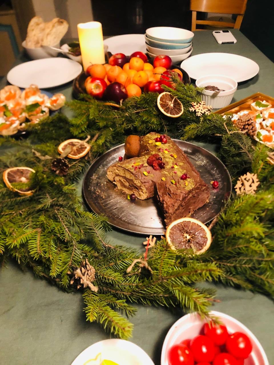 Новогодняя еда