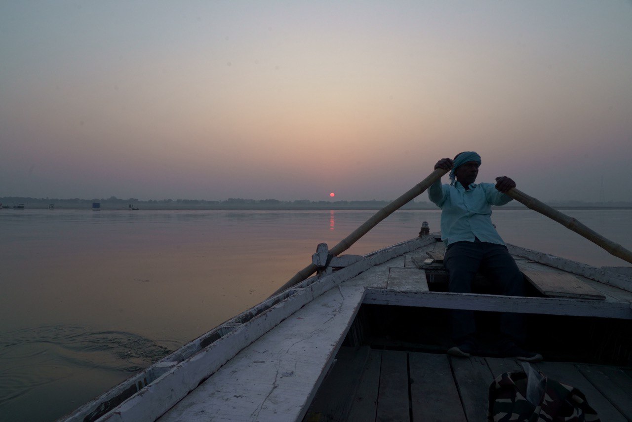 Лодка на Ганге
