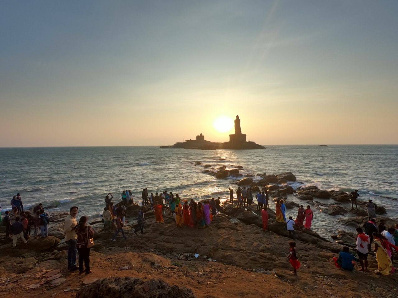 Закат в Керале