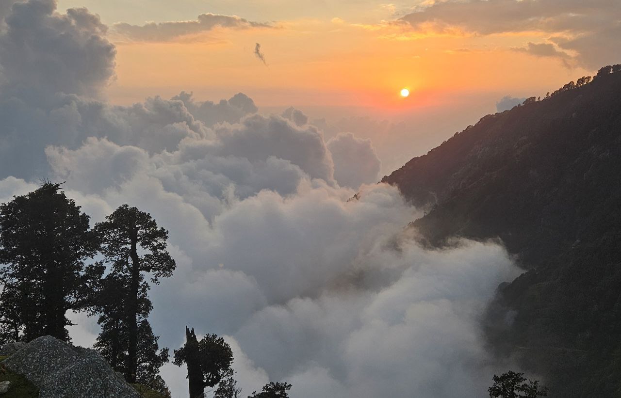 Индия Закат