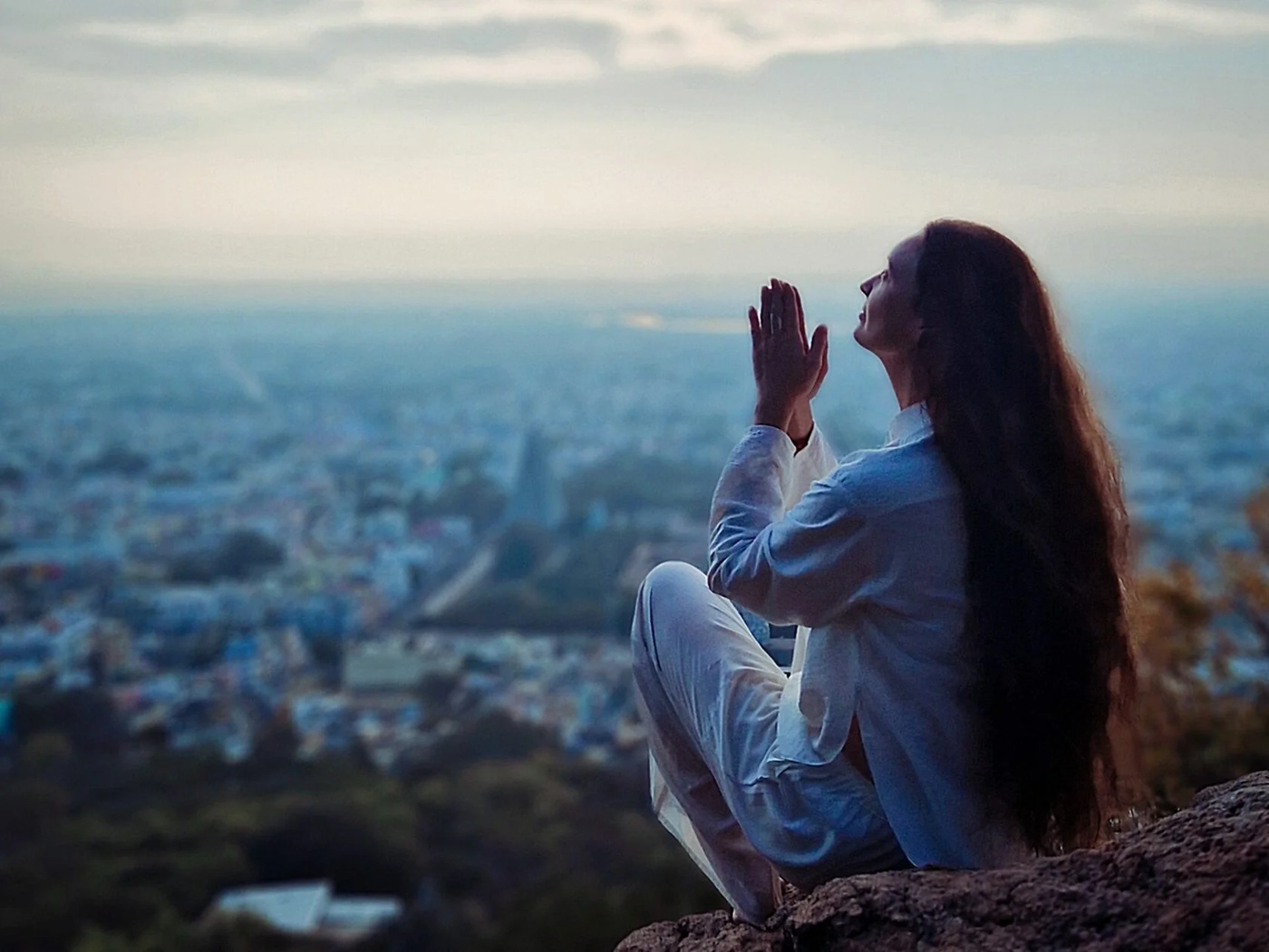 Вид на Тируваннамалай