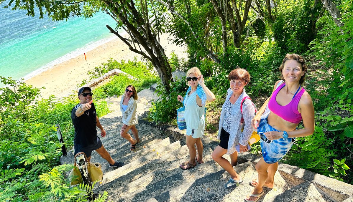 На экскурсии