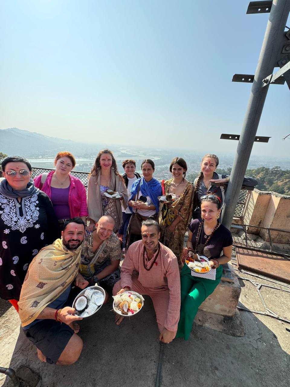 Вид на Ришикеш