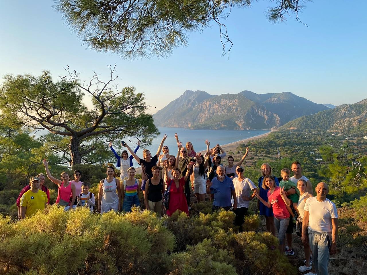 Группа на природе