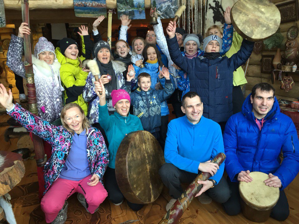 Барабаны на Алтае