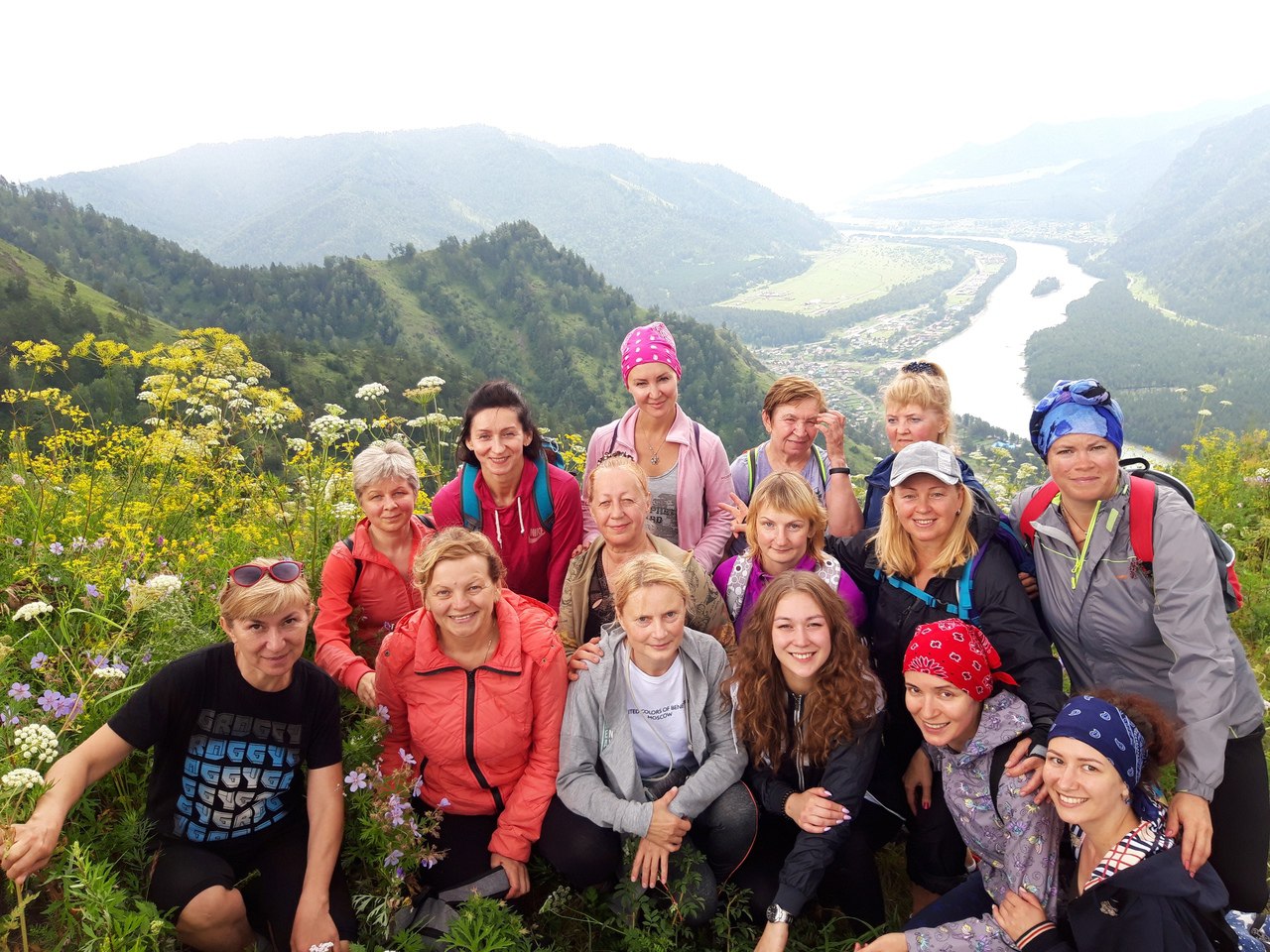 Группа на Алтае