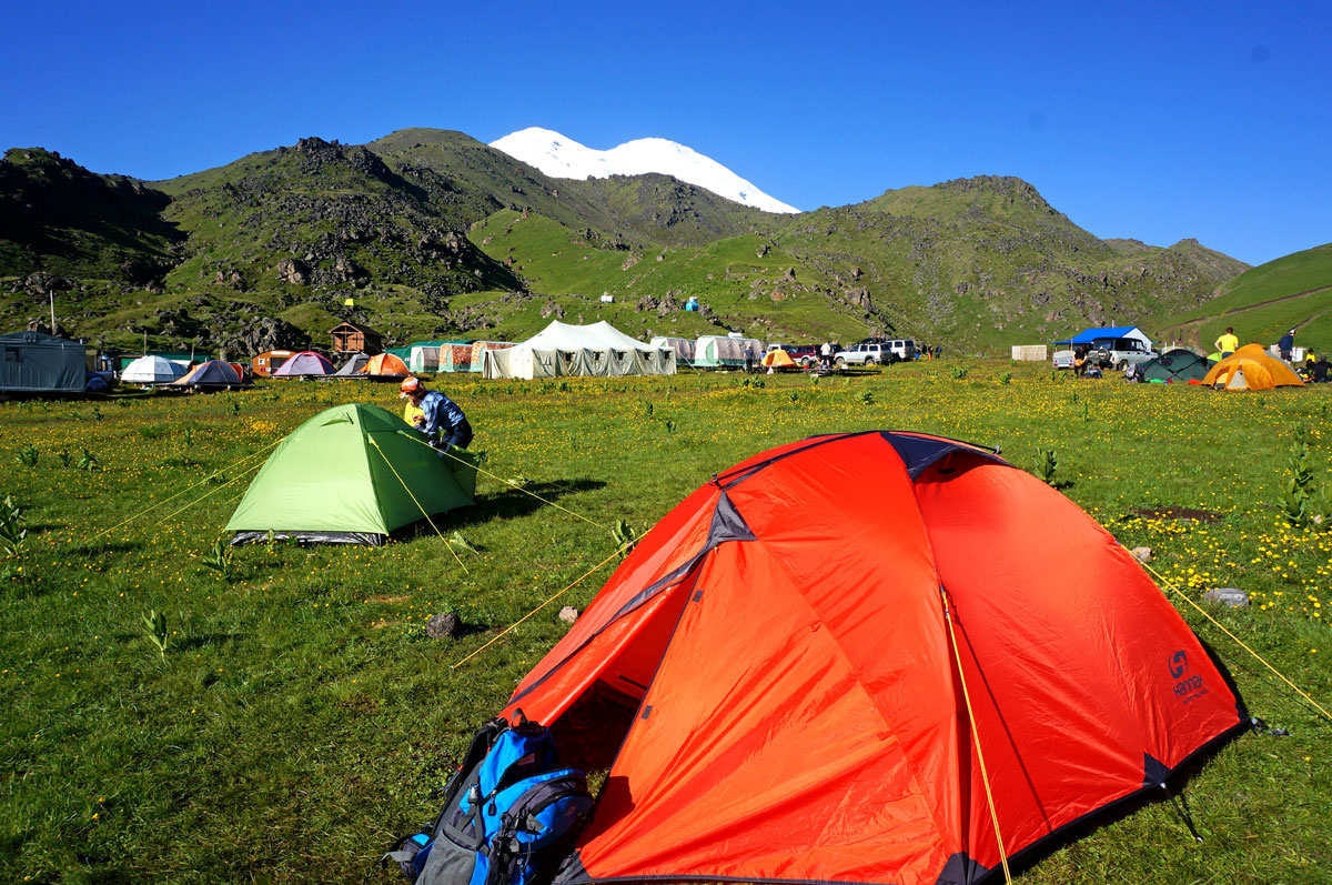 Палаточный лагерь Кабардино-Балкария
