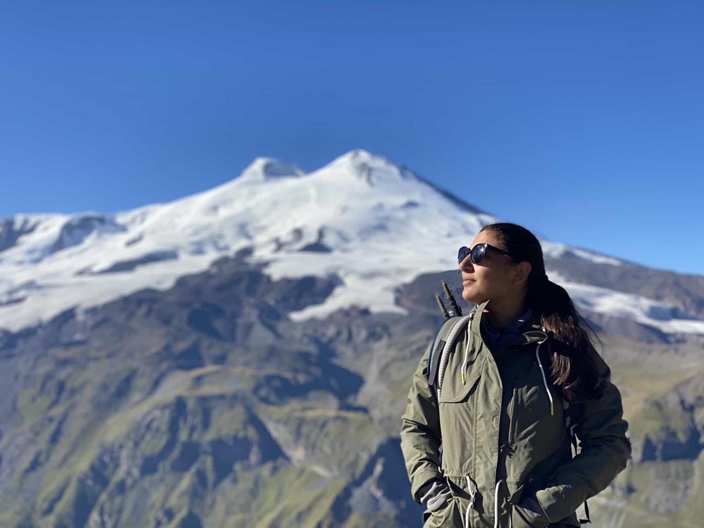 Вид на горы Кабардино-Балкария