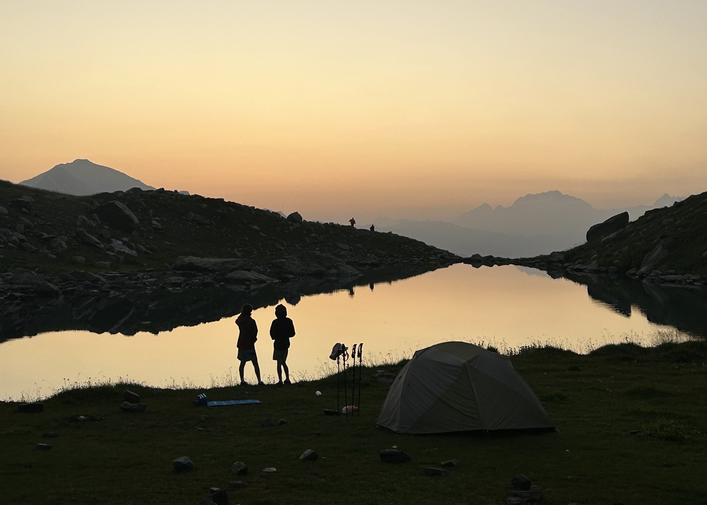 Закат в Грузии