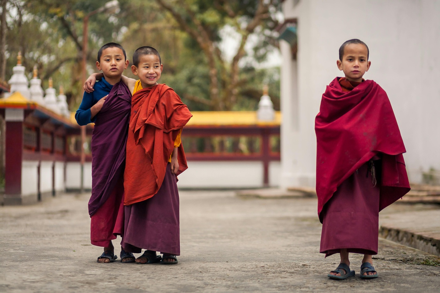 Маленькие монахи