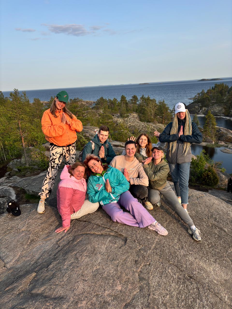 Группа в Карелии