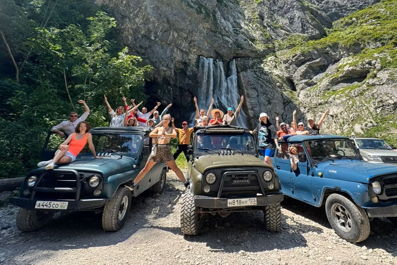 Около водопадов