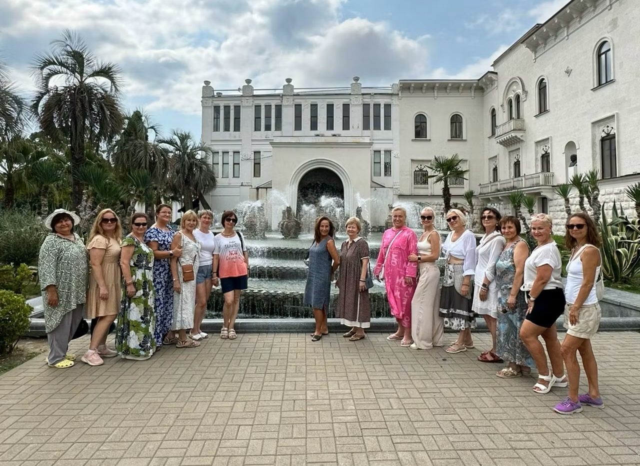 На экскурсии