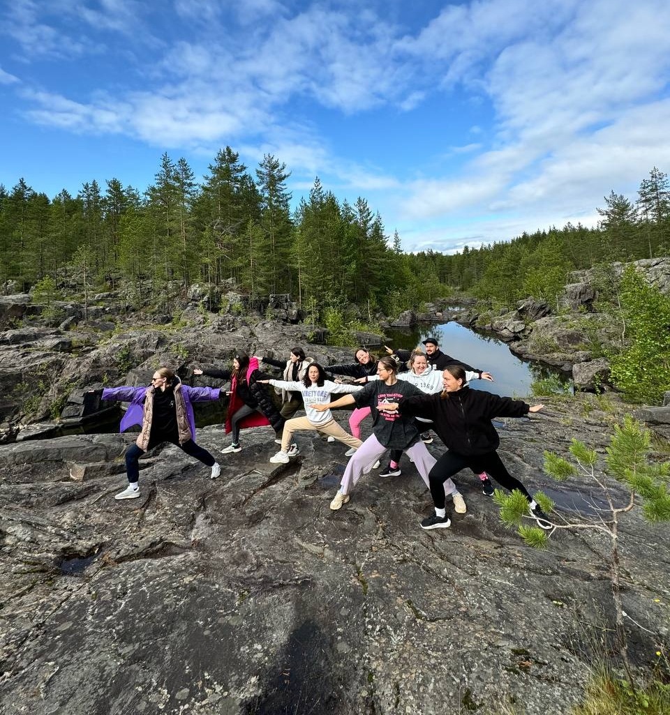 Группа в Карелии