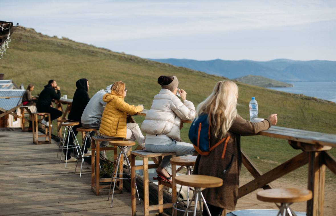 Наша группа на Байкале