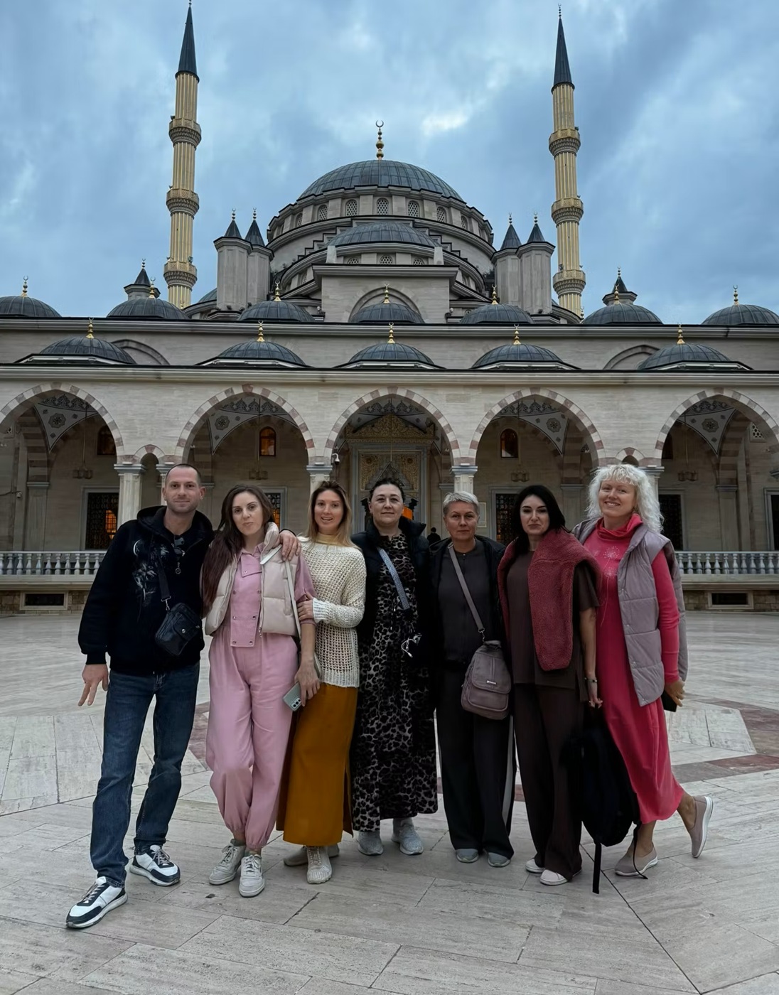 Наша группа в Грозном