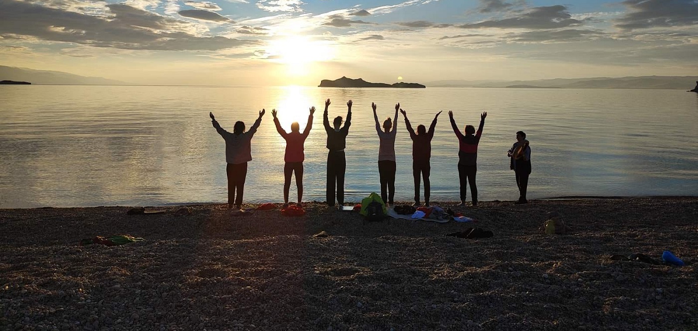 Наша группа на Байкале