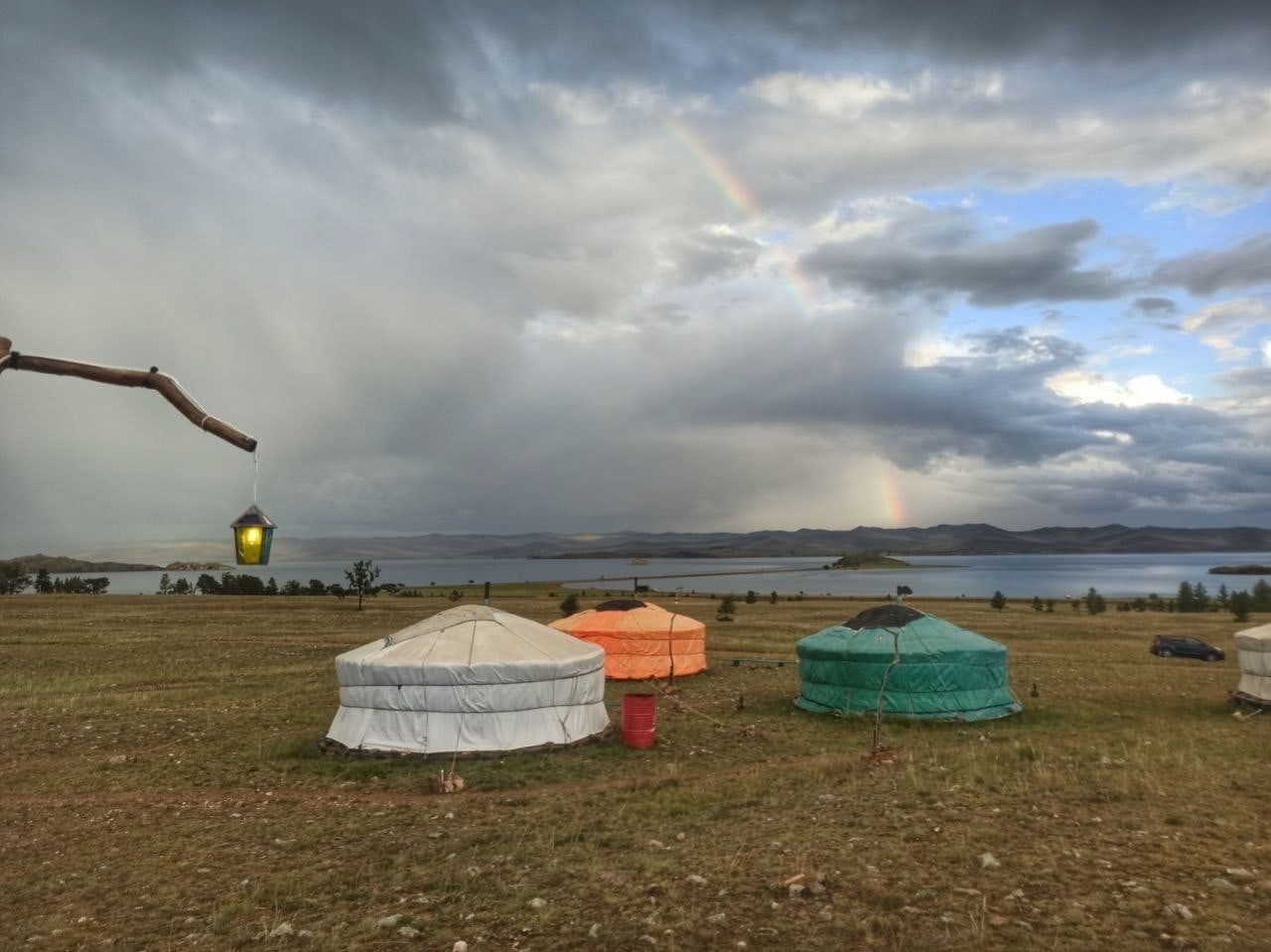 Юрты на Байкале