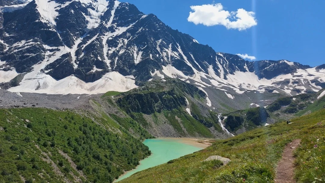 Озеро в горах