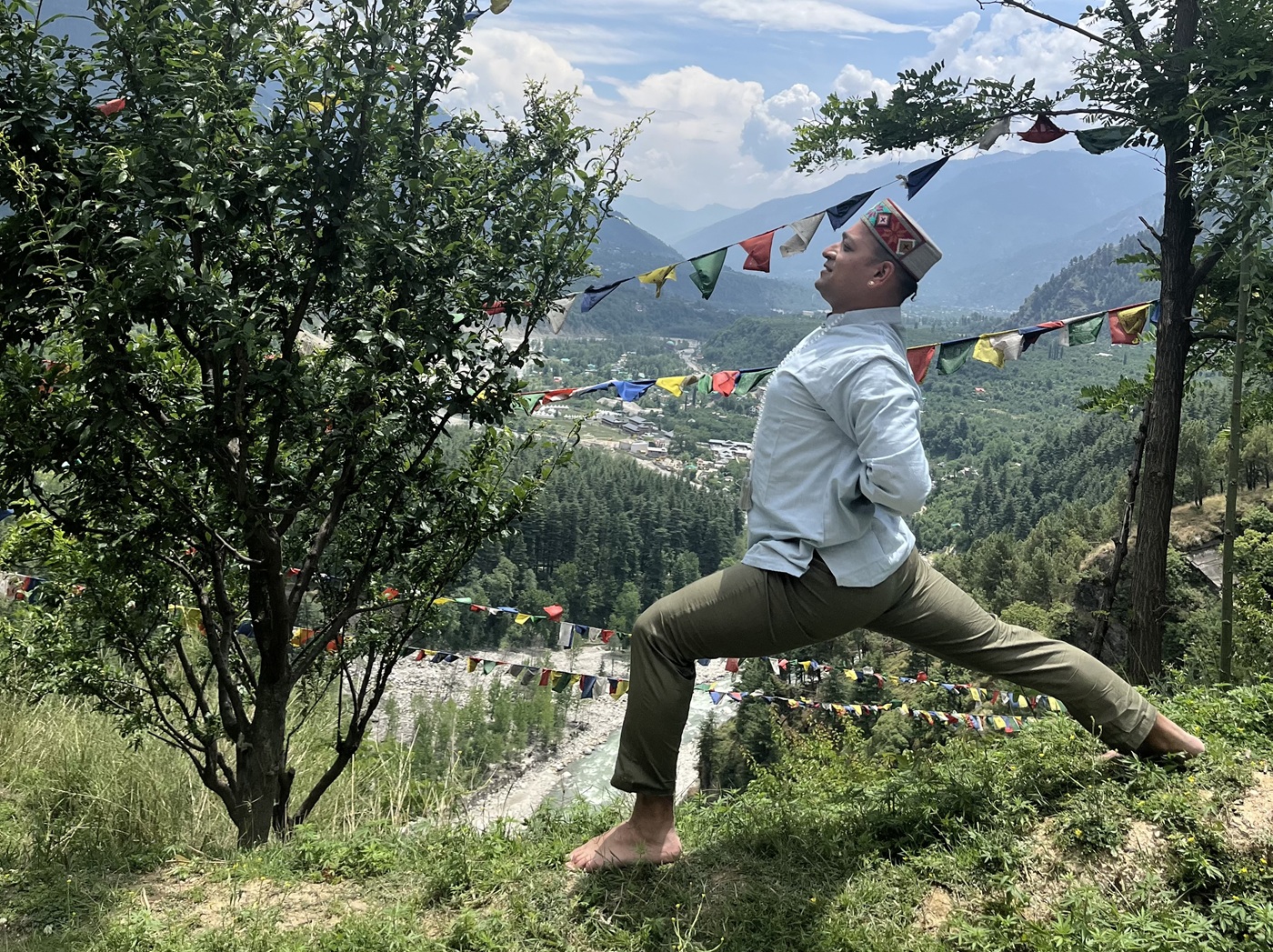 Вишну и горы