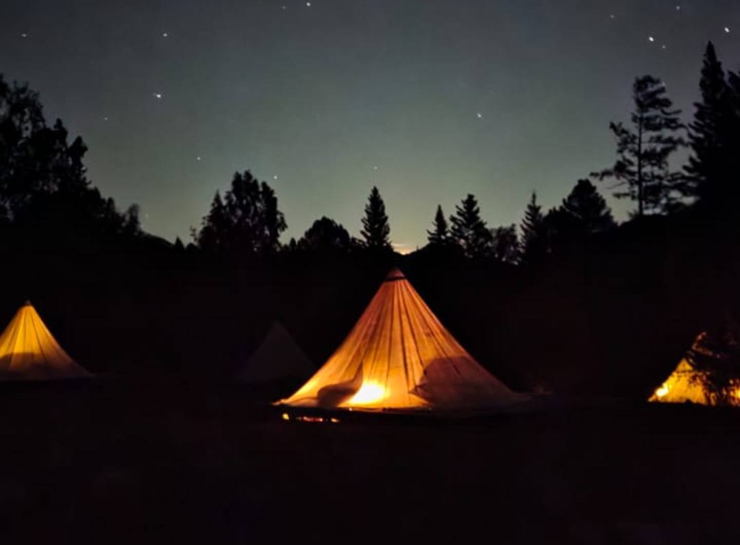 Ночь в палатке