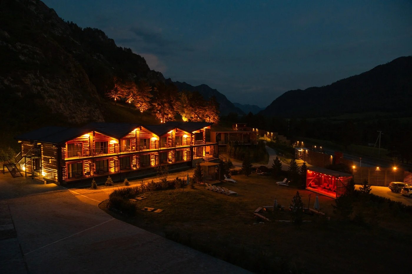 Ночной Алтай