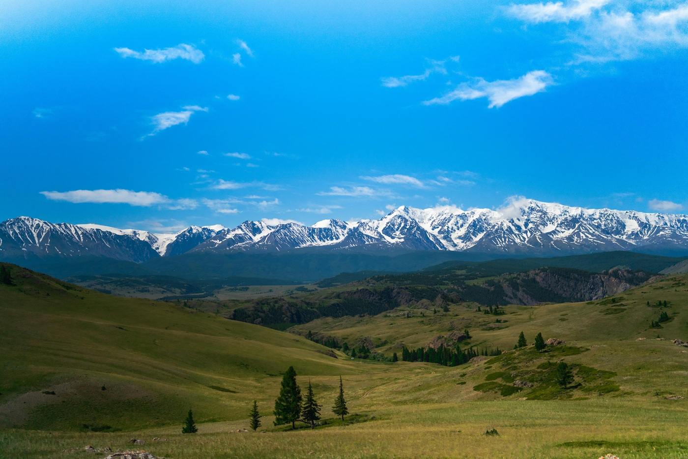 Алтай горная гряда