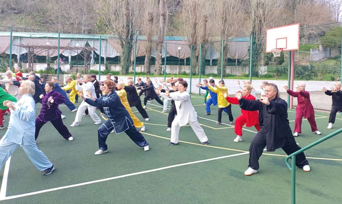 Цигун на поле