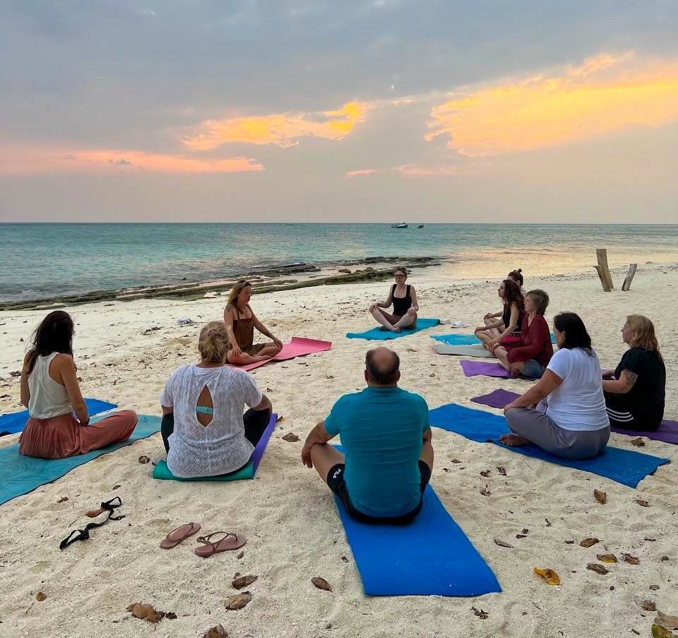 Медитация на Мальдивах